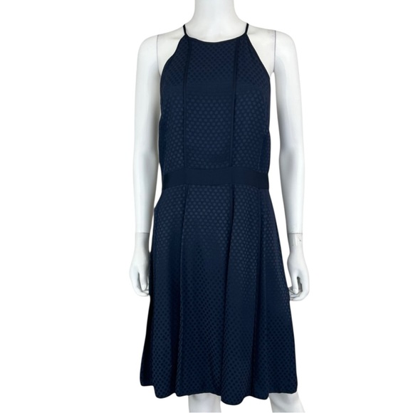 Banana Republic Dresses & Skirts - BANANA REPUBLIC Navy Blue Halter Dress Size 6 I0634